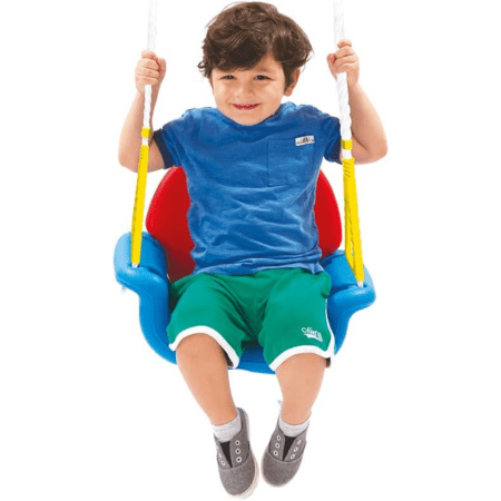 Balançoire Bébé 3 en 1 Évolutive | Siège Sécurisé & Ajustable 12M+ à 3 Ans