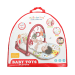 Tapis d’Éveil Bébé avec Arche & Jouets Suspendus – Huanger Playgym | Musique & Lumière