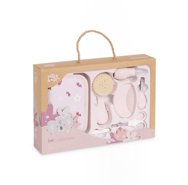 Trousse de Soin Bébé Complète INTERBABY– Kit Hygiène & Toilettage Dès la Naissance