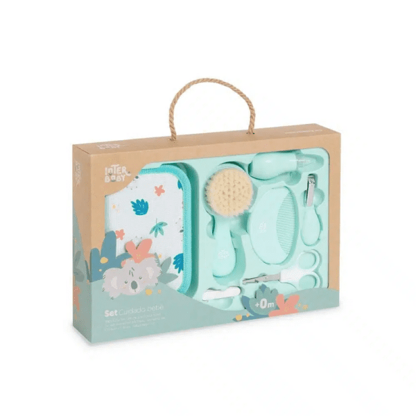 Trousse de Soin Bébé Complète INTERBABY– Kit Hygiène & Toilettage Dès la Naissance