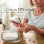 Lime Électrique Ongles Bébé Momcozy – Sécurité & Précision Dès la Naissance