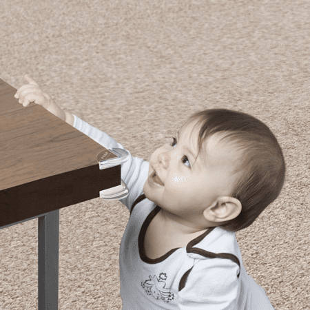 Protège-coins transparents bébé REER – Protection discrète pour meubles et vitres