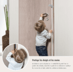Bloque-porte bébé REER – Protection anti-pincement pour doigts