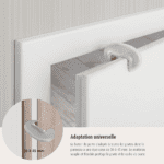 Bloque-porte bébé REER – Protection anti-pincement pour doigts