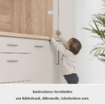 Sécurité frigo bébé REER – Bloque-porte réfrigérateur & placards