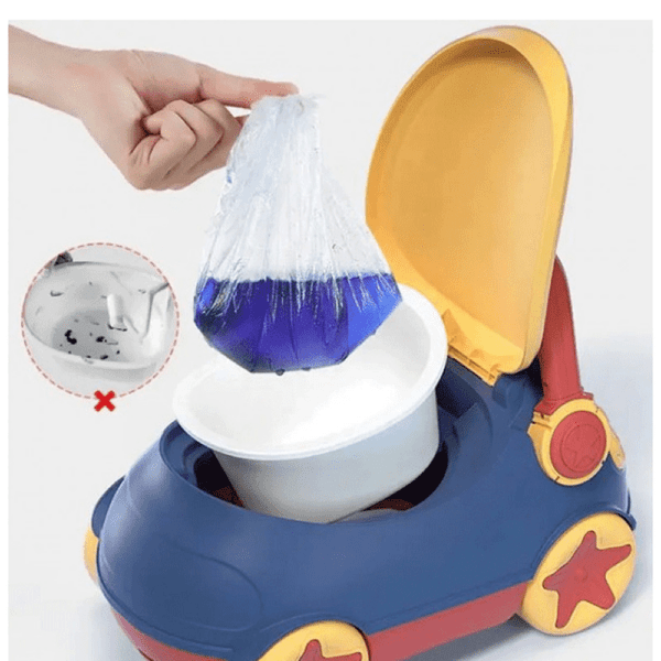 Pot de Toilette Bébé Design Voiture – Apprentissage Ludique & Confort