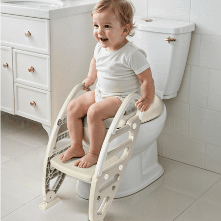 Réducteur de Toilette Bébé avec Marchepied DOLU– Apprentissage Propreté Facile & Sécurisé