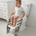 Réducteur de Toilette Bébé avec Marchepied DOLU– Apprentissage Propreté Facile & Sécurisé