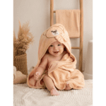 Sortie de Bain Bébé à Capuche Sebi – Douceur Premium & Confort