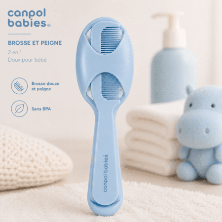 brosse et peigne CANPOLBABIES