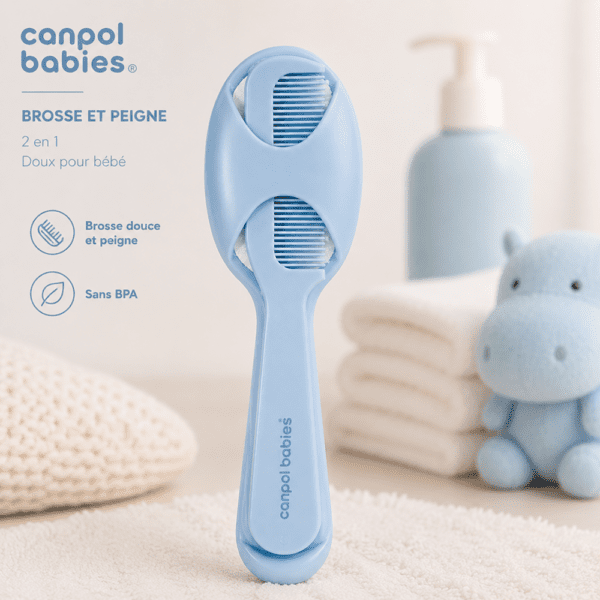 brosse et peigne CANPOLBABIES