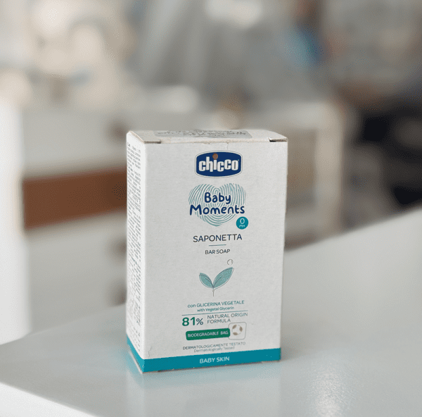 Savon Bébé Chicco Baby Moments – Nettoyage Doux & Protection de la Peau