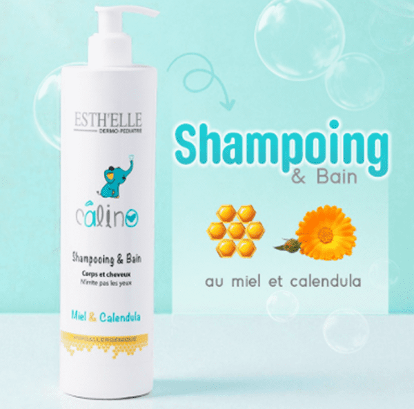 Shampoing Bébé Calino –Douceur & Brillance 500ml
