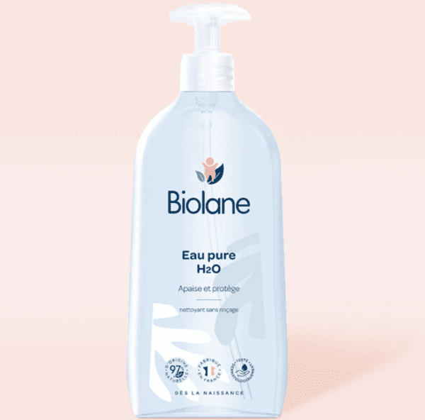 Eau Pure H2O Bébé – Nettoyage Doux Sans Rinçage | Peaux Sensibles