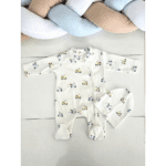 Grenouillère bébé 0-3m avec design moto