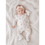 Grenouillère bébé fille avec motifs animaux 0 3 mois