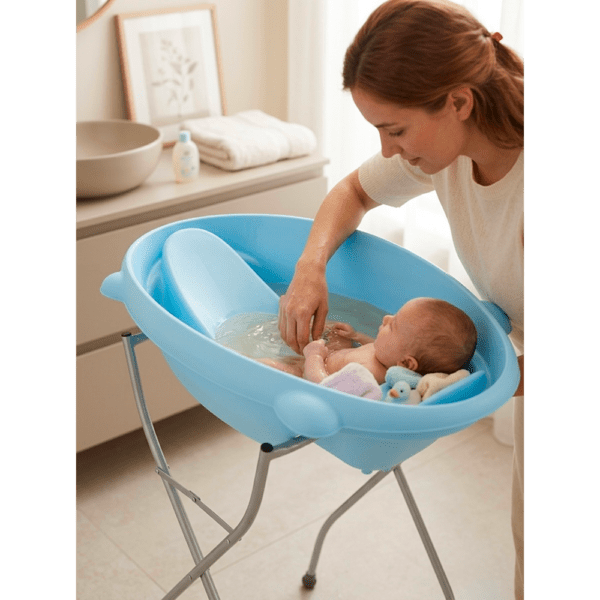Baignoire Bébé Sparkle avec Support Pliable