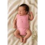 Body Sans Manches Croisé Rose