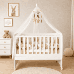 Lit bébé exclusive blanc