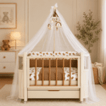 Lit royale beige