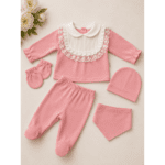 Ensemble Naissance 5 Pièces pour fille
