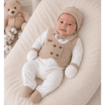 Ensemble Naissance 5 Pièces Élégant pour Bébé Garçon