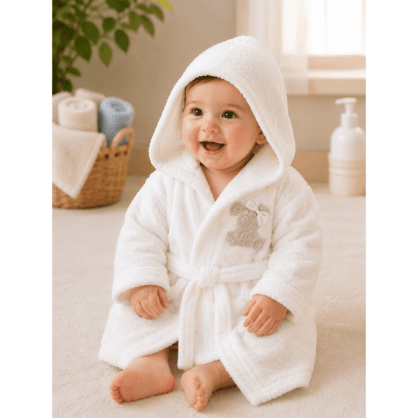 Peignoir de Bain Bébé à Capuche