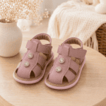 Sandales Bébé Fille Blanches à Strass