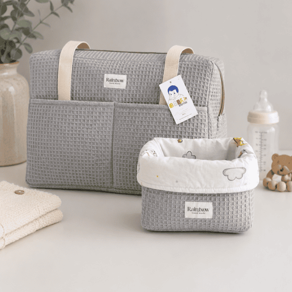 Sac à Langer Maman en Coton