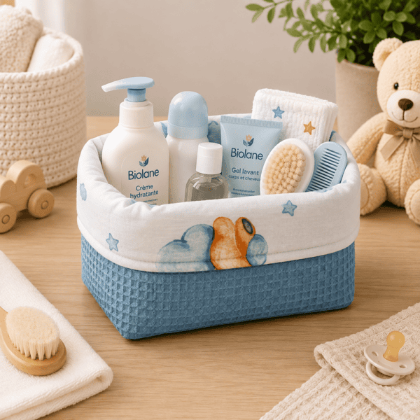 Panier de Rangement pour Accessoires Bébé