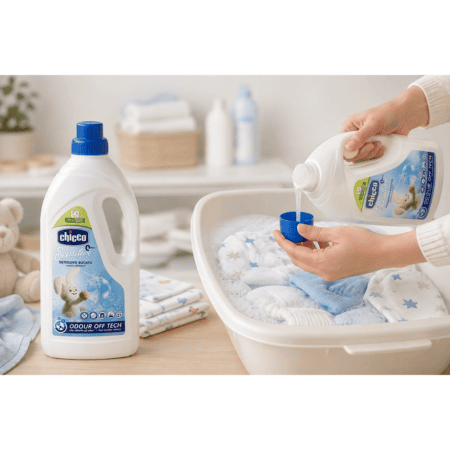 Lessive Liquide Bébé Chicco Sensitive 0m+ – 1,5 L