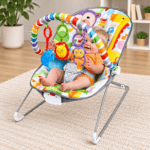 Transat Bébé avec Arche de Jeux Colorée