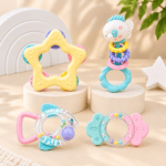 Set de Hochets et Jouets d’Éveil Bébé